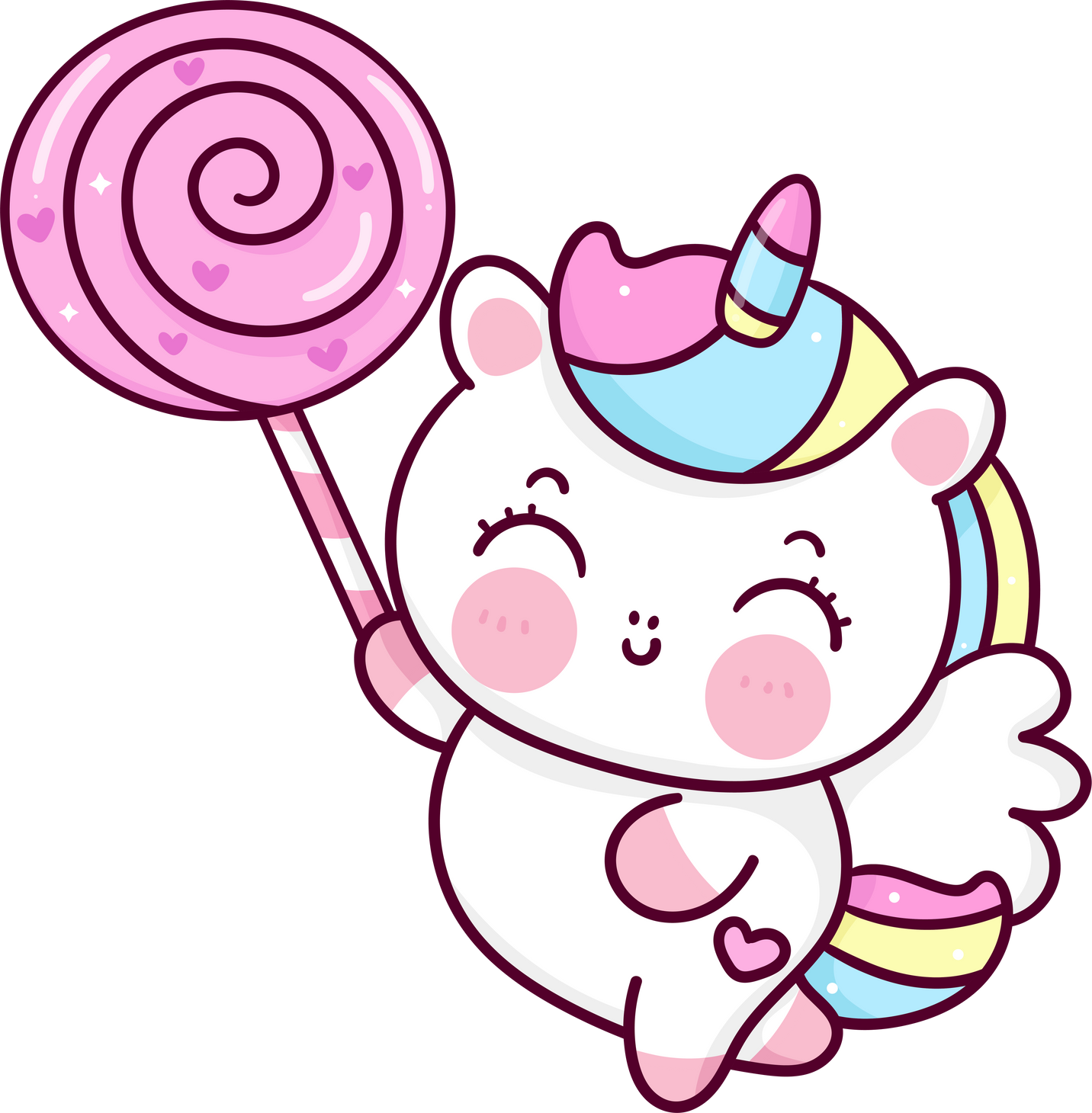 Unicorn with a Lollipop